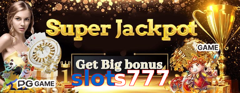 Slots777 promo banner